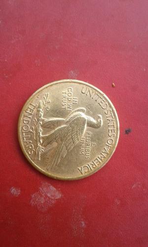 Vendo moneda de 10 Norteaméricana de oro de - Imagen 1