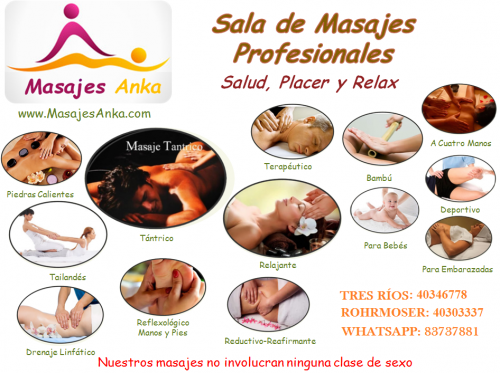 ofrecemos variedad de masajes de spa para dam - Imagen 2