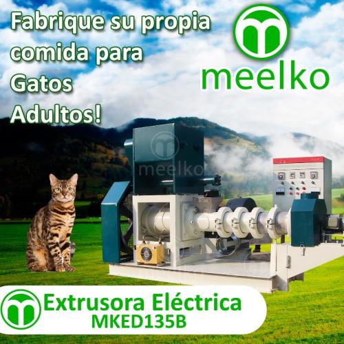 Extrusora Meelko para pellets alimento de gat - Imagen 1