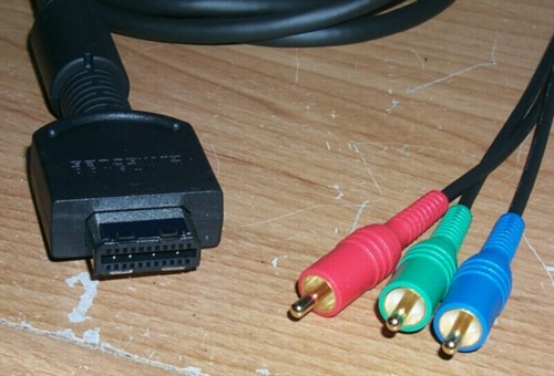 COMPRO para gamecube cable componente VERDE A - Imagen 1