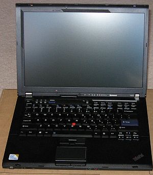 laptop ibmt400  procesador core 2 duo 253ghz - Imagen 1